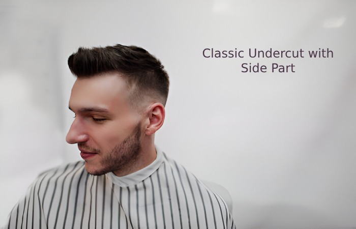 Classic Undercut with Side Part