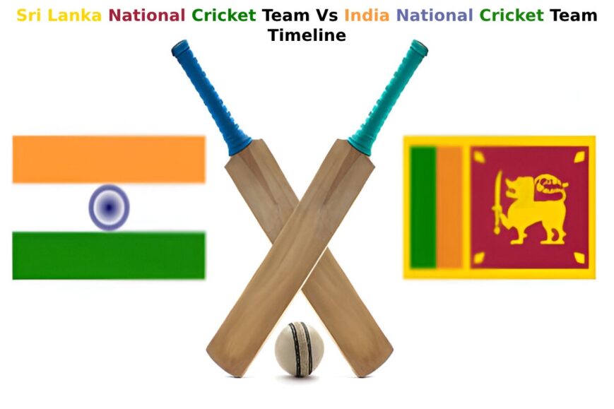 Sri Lanka National Cricket Team vs India National Cricket Team Timeline